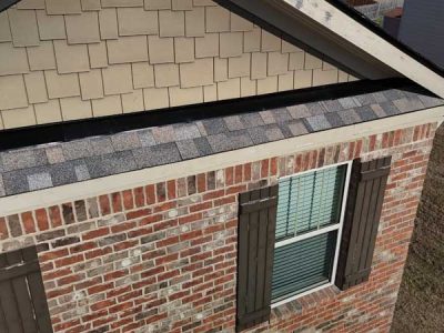 Asphalt Shingle In Lower Roof Section Asphalt Shingle In Lower Roof Section