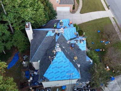 Asphalt Shingle New Roof Installation Asphalt Shingle New Roof Installation