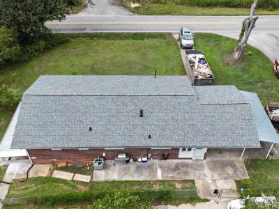 Open Gable Roofing Gutter Installation Open Gable Roofing Gutter Installation