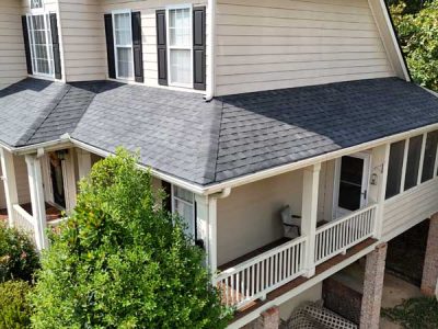 Porch Roofing Gutter System Installation Porch Roofing Gutter System Installation