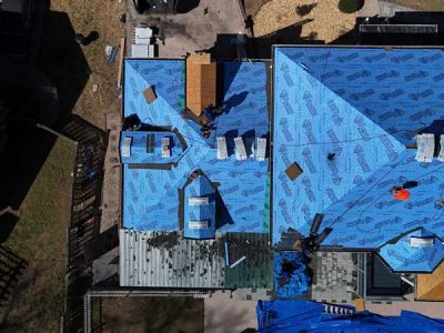 Synthetic Roofing Underlayment Application 2 Synthetic Roofing Underlayment Application 2