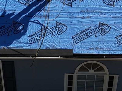 Synthetic Roofing Underlayment Application 3 Synthetic Roofing Underlayment Application 3